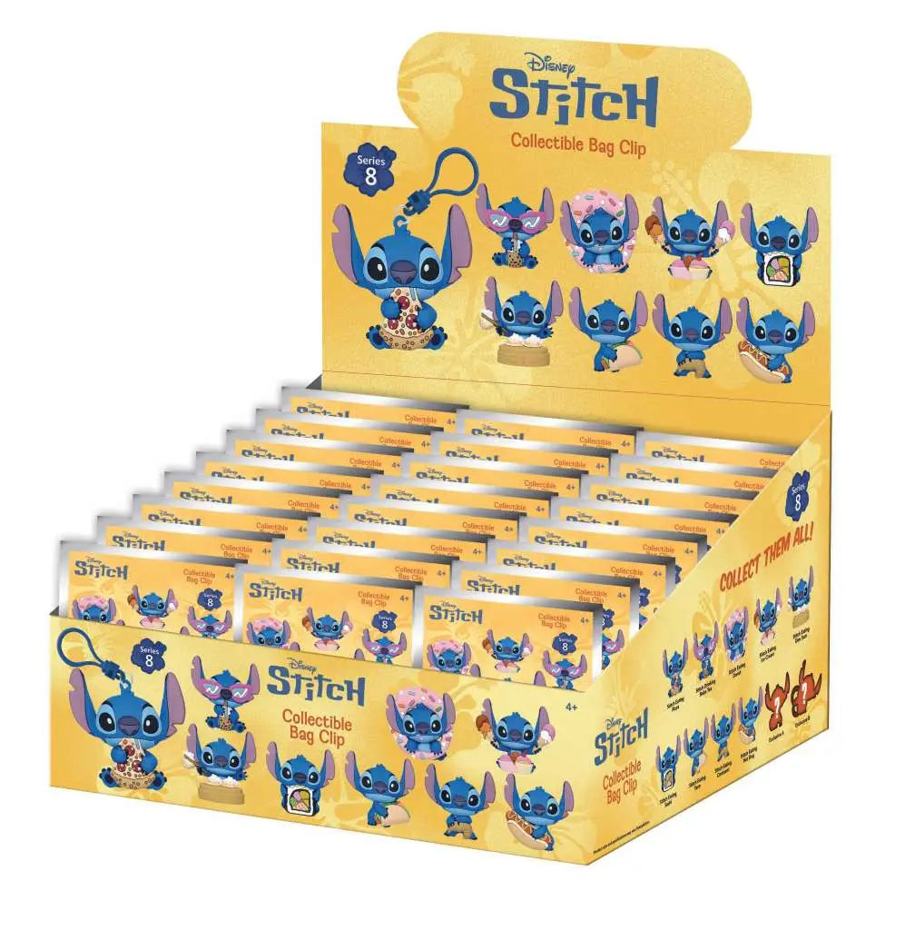 STITCH S.8 BAG CLIP BLIND BOX DISPLAY (24) MONOGRAM