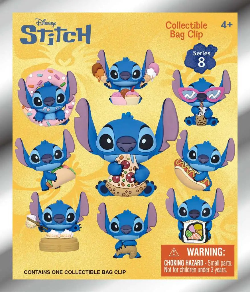 STITCH S.8 BAG CLIP BLIND BOX DISPLAY (24) MONOGRAM