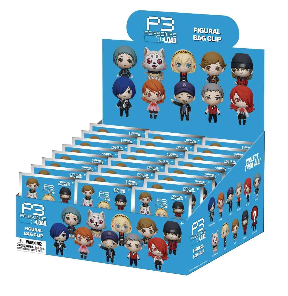 PERSONA 3 RELOAD BAG CLIP BLIND BOX DISPLAY (24) MONOGRAM