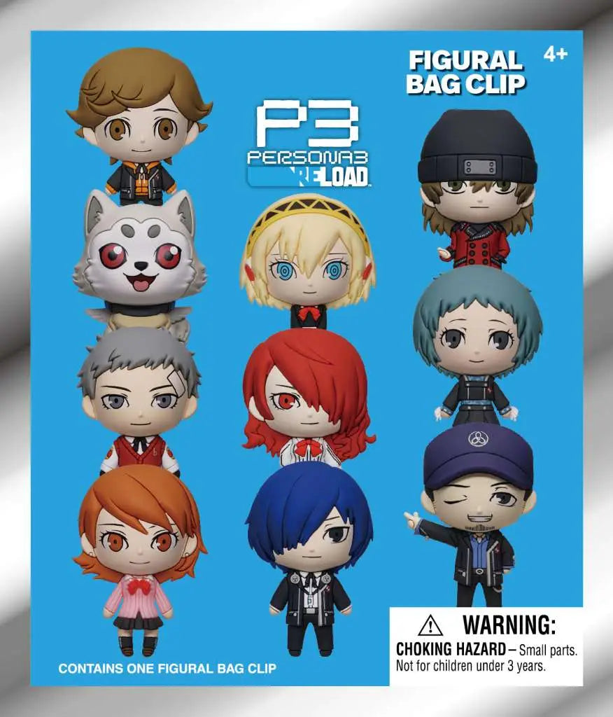 PERSONA 3 RELOAD BAG CLIP BLIND BOX DISPLAY (24) MONOGRAM