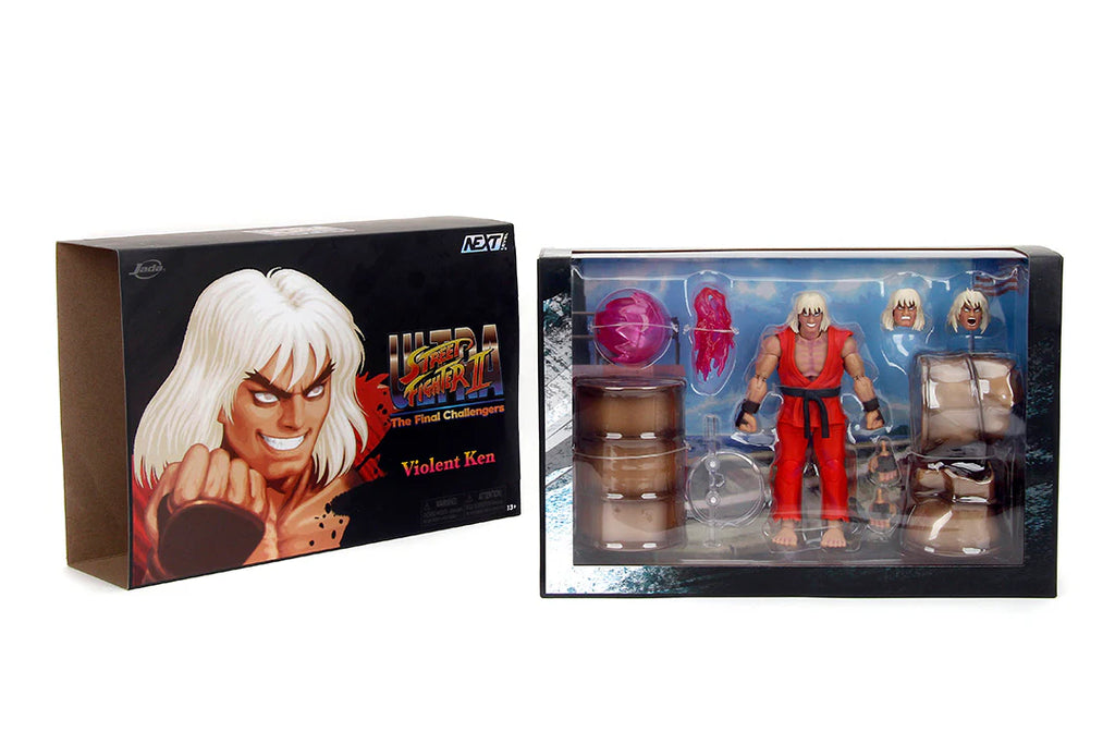 STREET FIGHTER 2 VIOLENT KEN – LIMITED EDITION DE LUXE ACTION FIGURE SCALE 1 12 Jada Toys