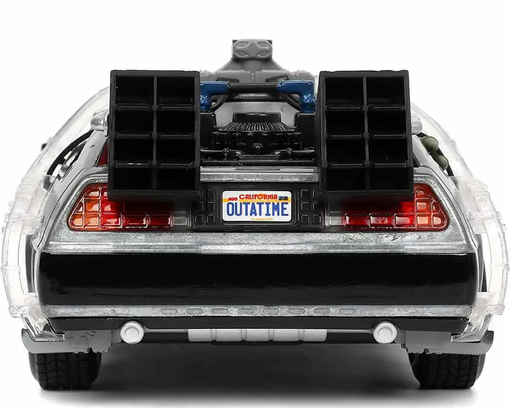 BACK TO THE FUTURE PART I 1982 DE LOREAN DMC 12 40TH ANNIVERSARY LIMITED EDITION 1 24 DIE CAST MODEL Jada Toys