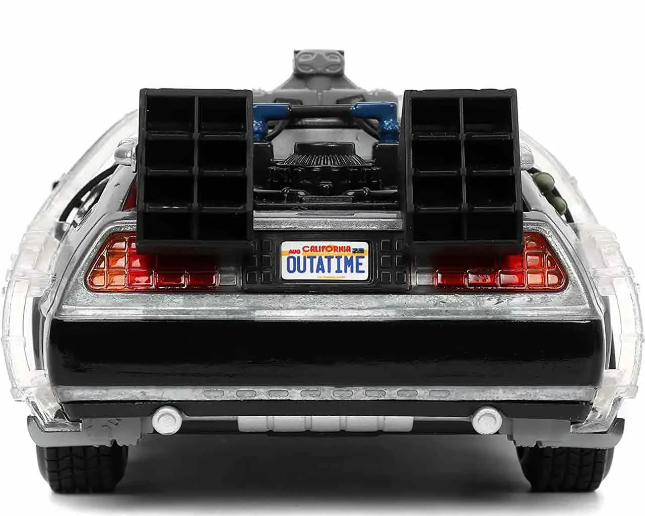BACK TO THE FUTURE PART I 1982 DE LOREAN DMC 12 40TH ANNIVERSARY LIMITED EDITION 1 24 DIE CAST MODEL Jada Toys