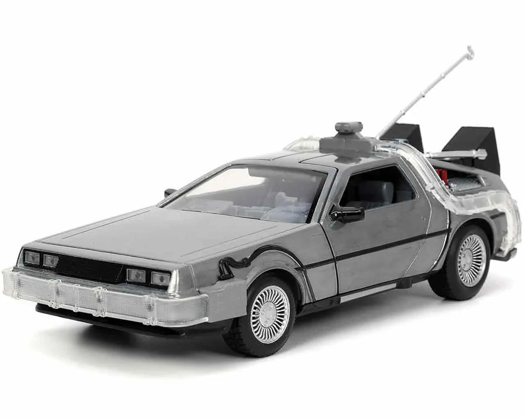 BACK TO THE FUTURE PART I 1982 DE LOREAN DMC 12 40TH ANNIVERSARY LIMITED EDITION 1 24 DIE CAST MODEL Jada Toys