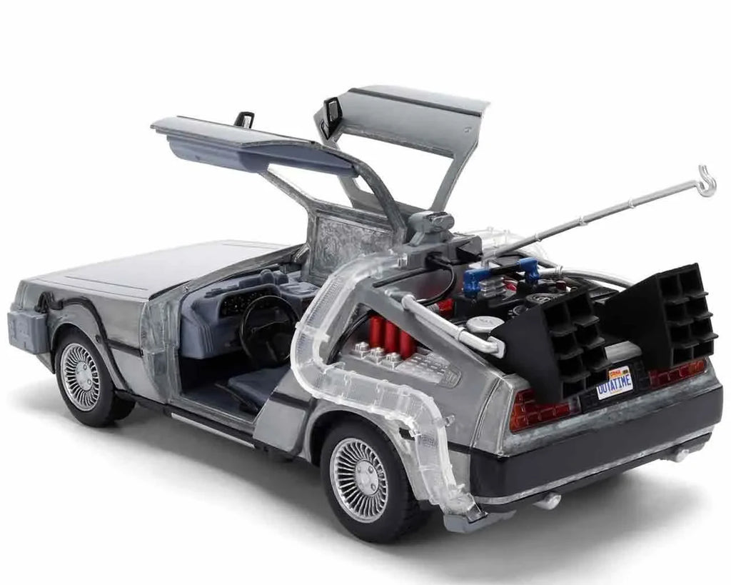 BACK TO THE FUTURE PART I 1982 DE LOREAN DMC 12 40TH ANNIVERSARY LIMITED EDITION 1 24 DIE CAST MODEL Jada Toys