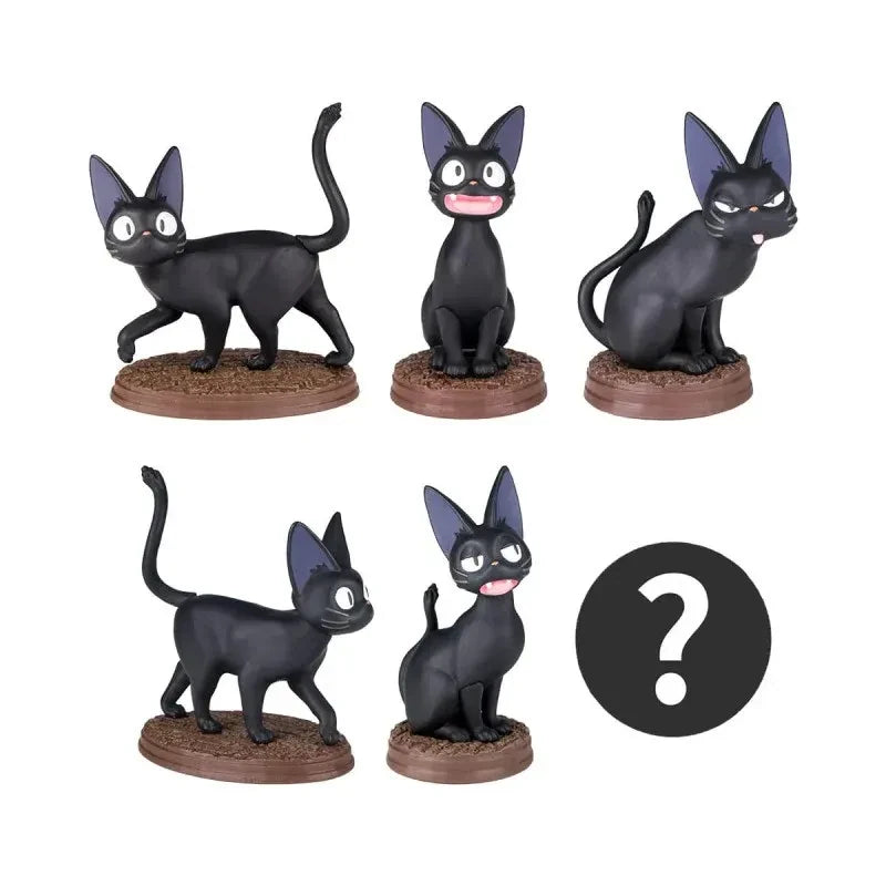 KIKI'S DELIVERY SERVICE JIJI FIGURES ASSORTMENT DISPLAY BOX (6) STUDIO GHIBLI