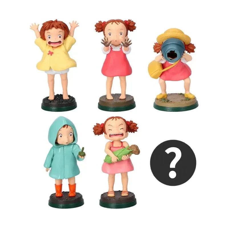 MY NEIGHBOR TOTORO MEI FIGURES ASSORTMENT DISPLAY BOX (6) STUDIO GHIBLI