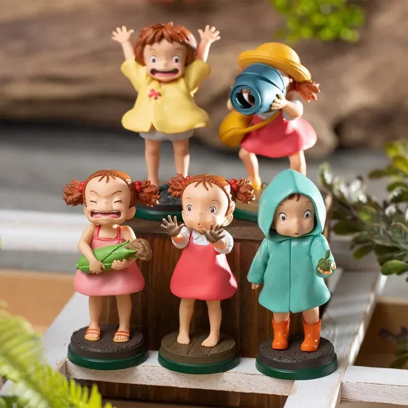 MY NEIGHBOR TOTORO MEI FIGURES ASSORTMENT DISPLAY BOX (6) STUDIO GHIBLI