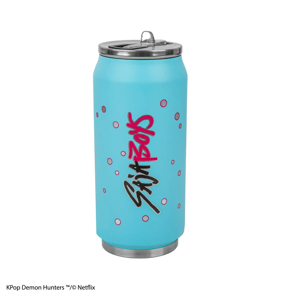 KPOP DEMON HUNTERS SAJA BOYS SODA POP CAN THERMAL MUG CINEREPLICAS