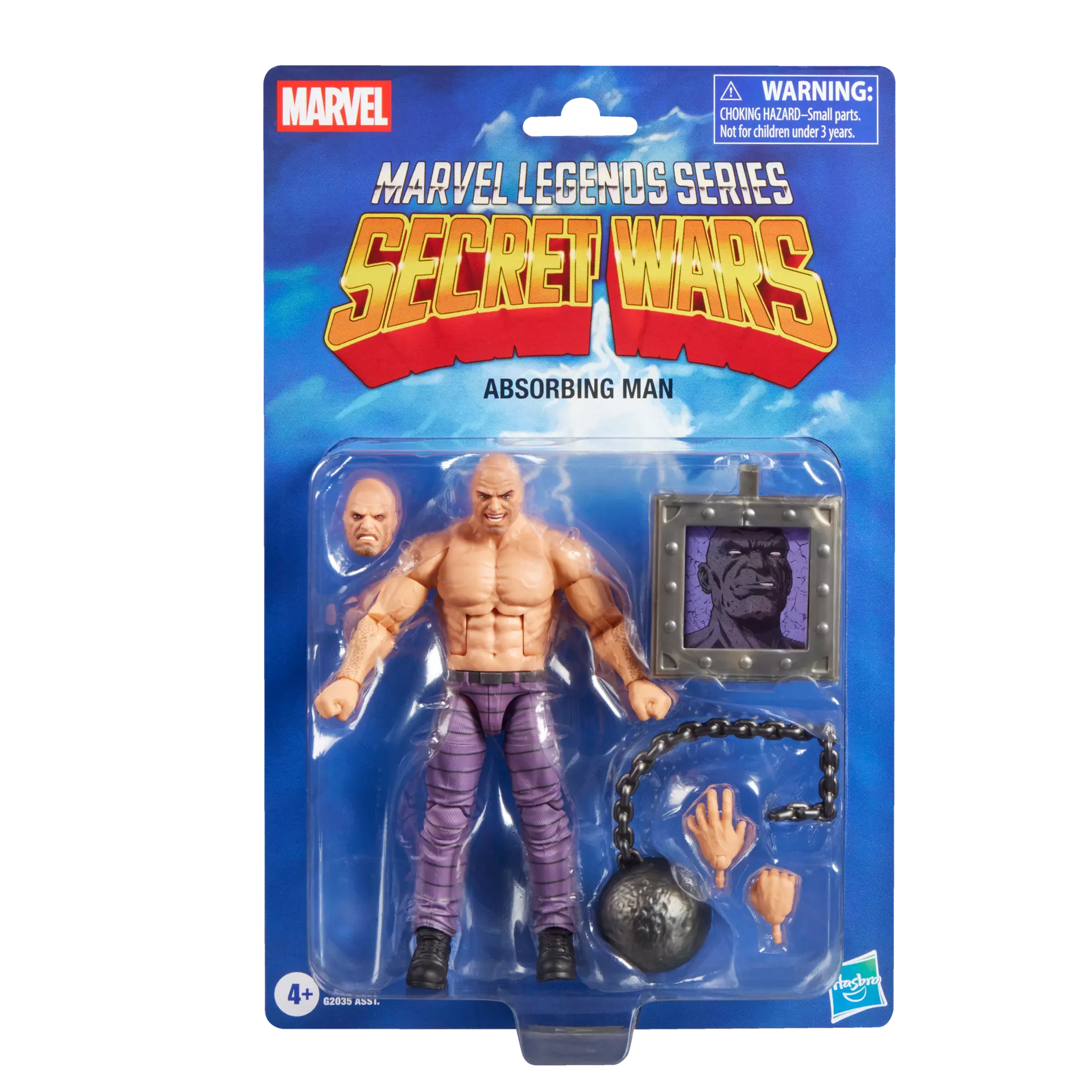 MARVEL LEGENDS SECRET WARS ABSORBING MAN ACTION FIGURE HASBRO