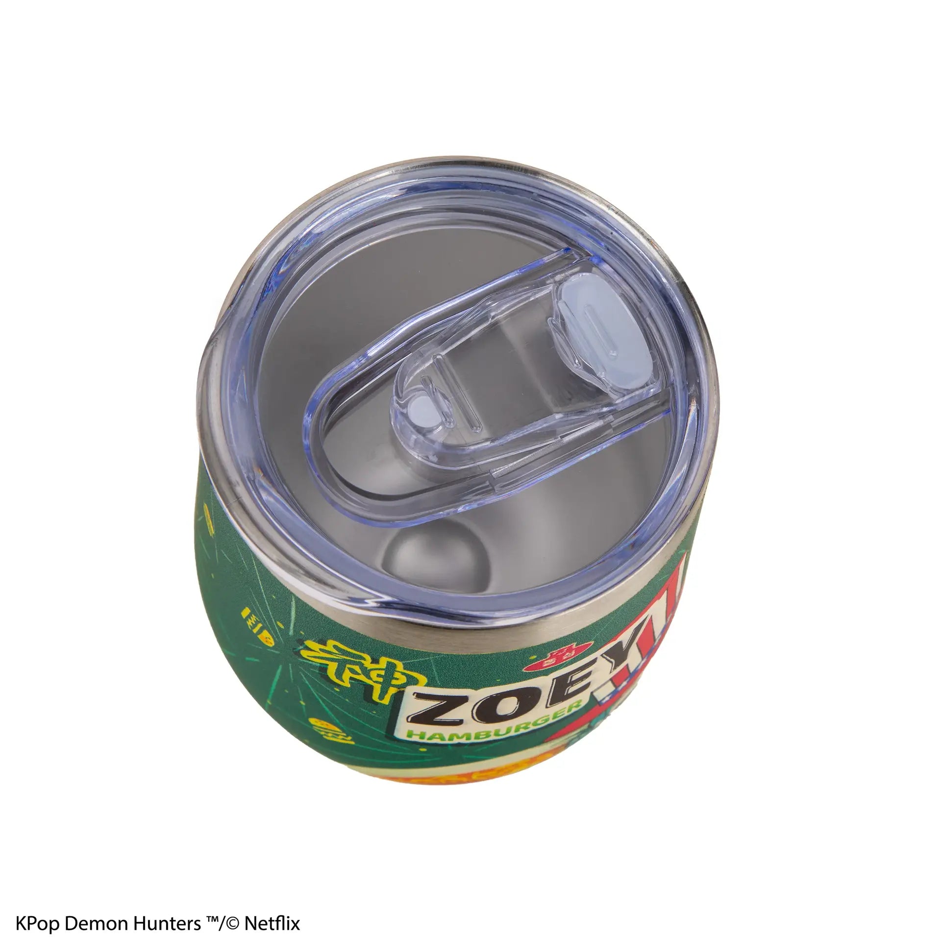 KPOP DEMON HUNTERS ZOEY HAMBURGER THERMAL TRAVEL MUG CINEREPLICAS
