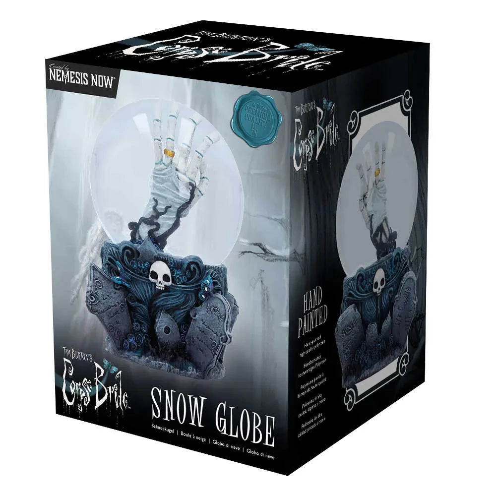 CORPSE BRIDE SNOW GLOBE NEMESIS NOW