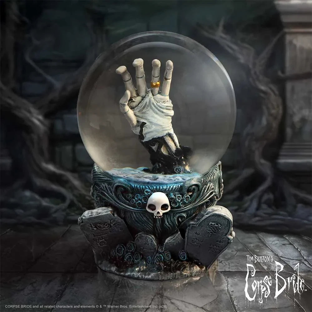 CORPSE BRIDE SNOW GLOBE NEMESIS NOW