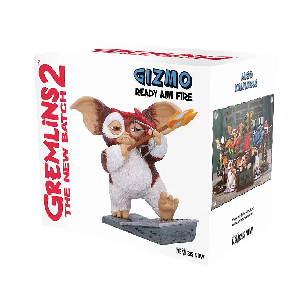 GREMLINS GIZMO READY AIM FIRE STATUE NEMESIS NOW