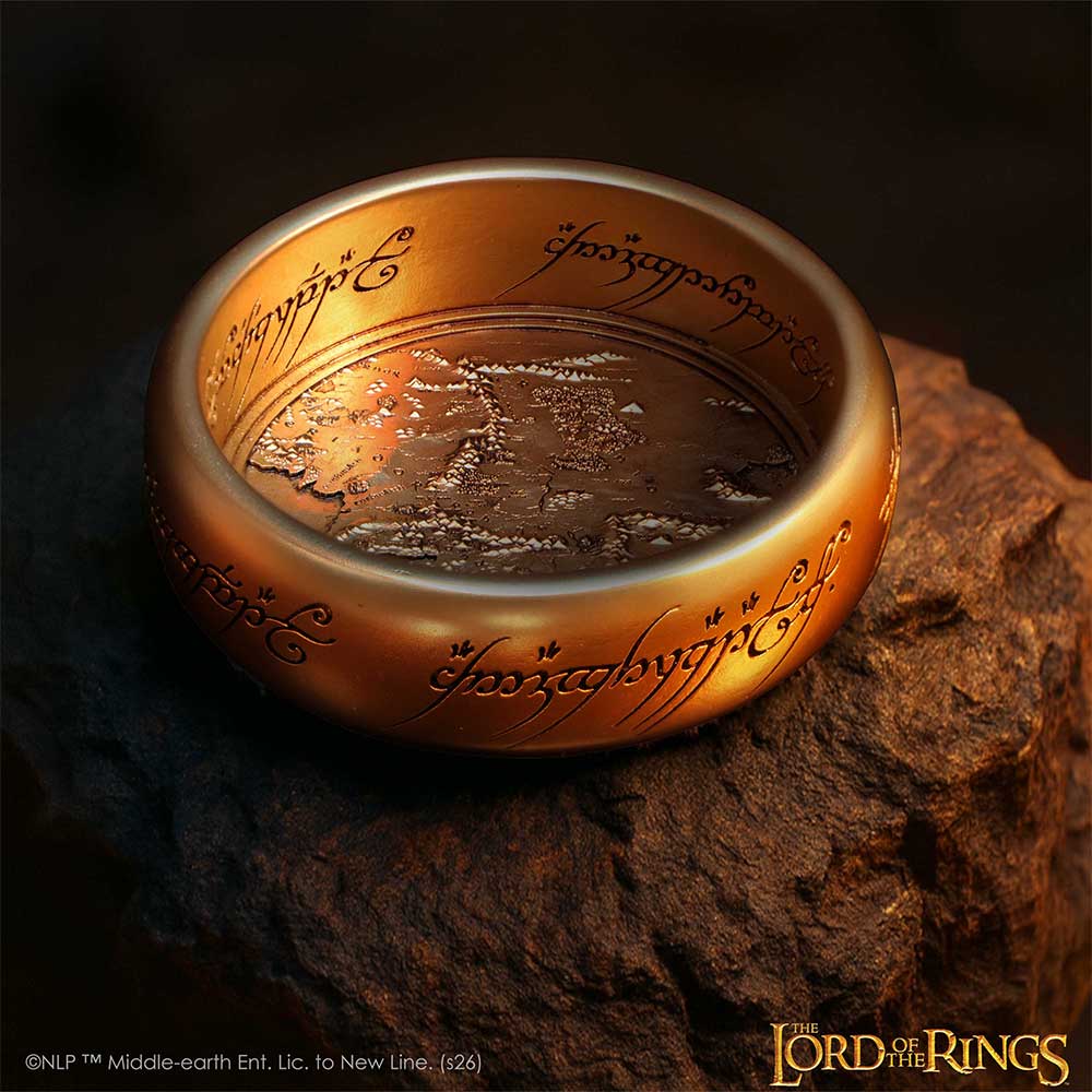 THE LORD OF THE RINGS THE ONE RING TRINKET DISH NEMESIS NOW