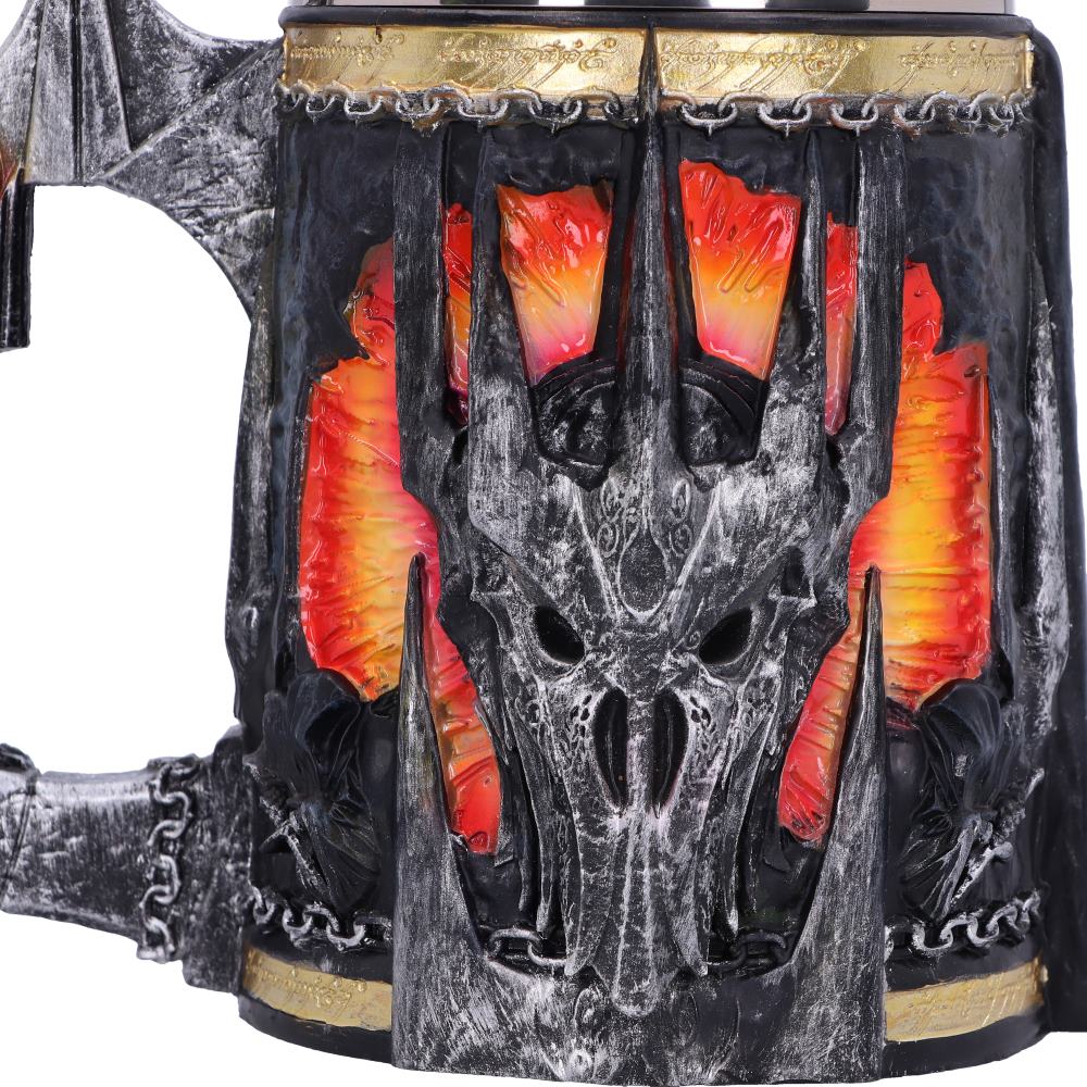 THE LORD OF THE RINGS SAURON TANKARD NEMESIS NOW