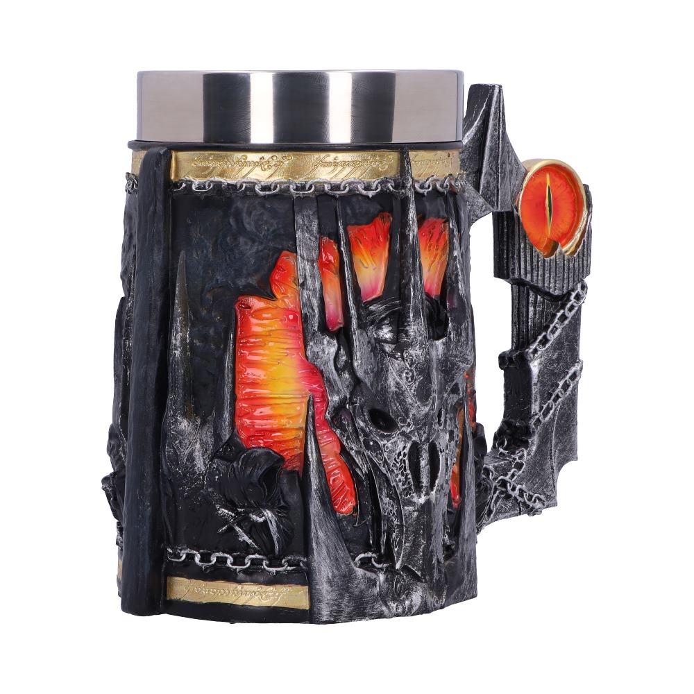 THE LORD OF THE RINGS SAURON TANKARD NEMESIS NOW