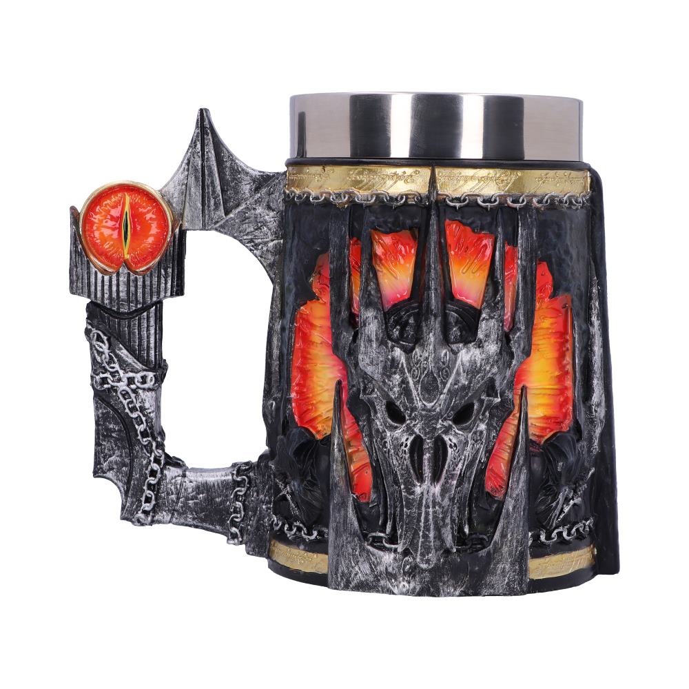THE LORD OF THE RINGS SAURON TANKARD NEMESIS NOW