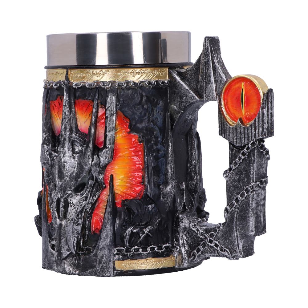 THE LORD OF THE RINGS SAURON TANKARD NEMESIS NOW