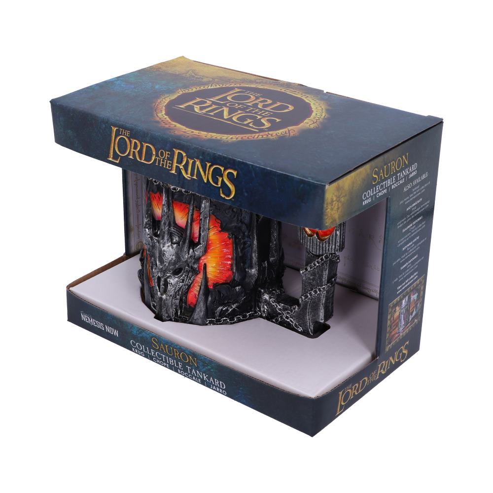 THE LORD OF THE RINGS SAURON TANKARD NEMESIS NOW