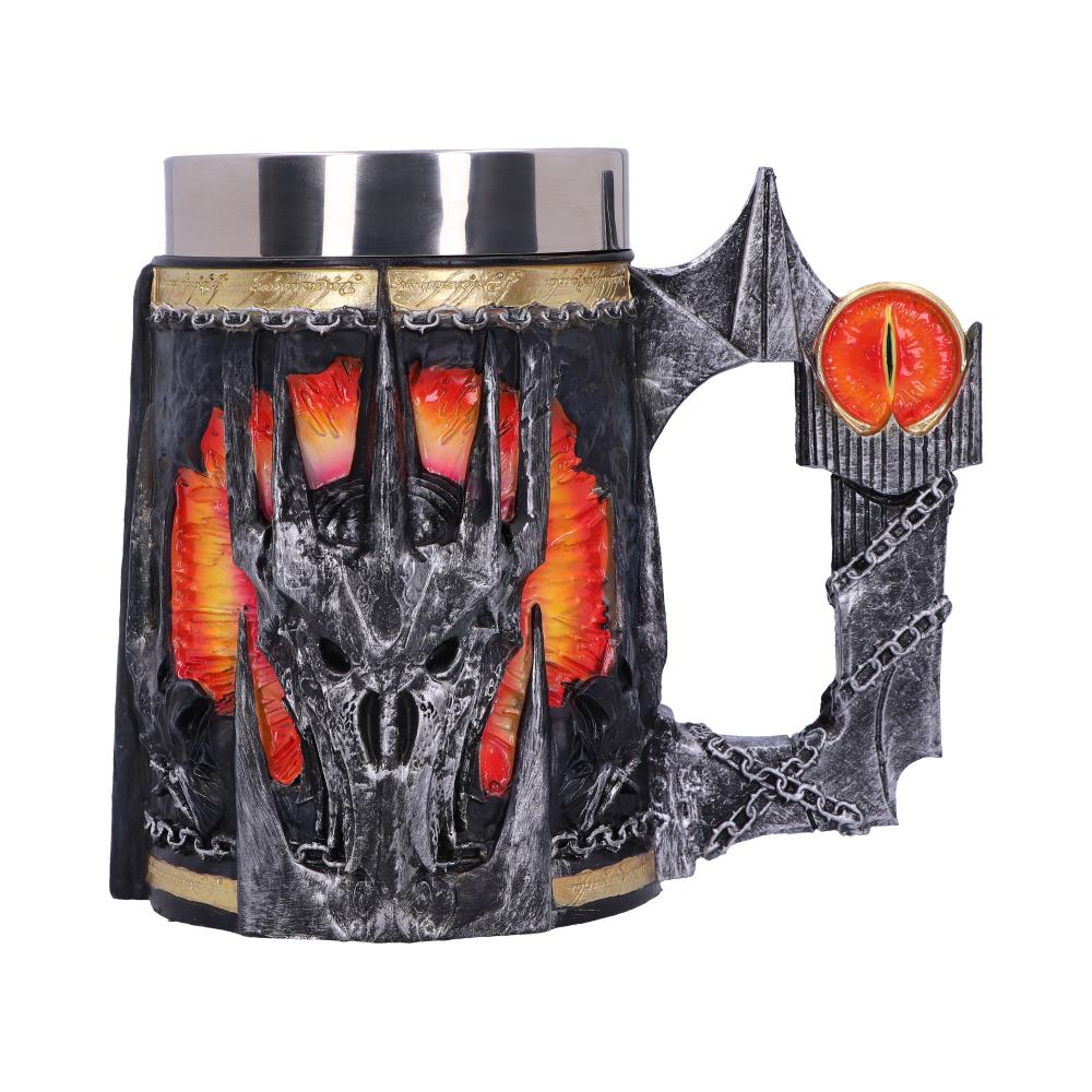 THE LORD OF THE RINGS SAURON TANKARD NEMESIS NOW