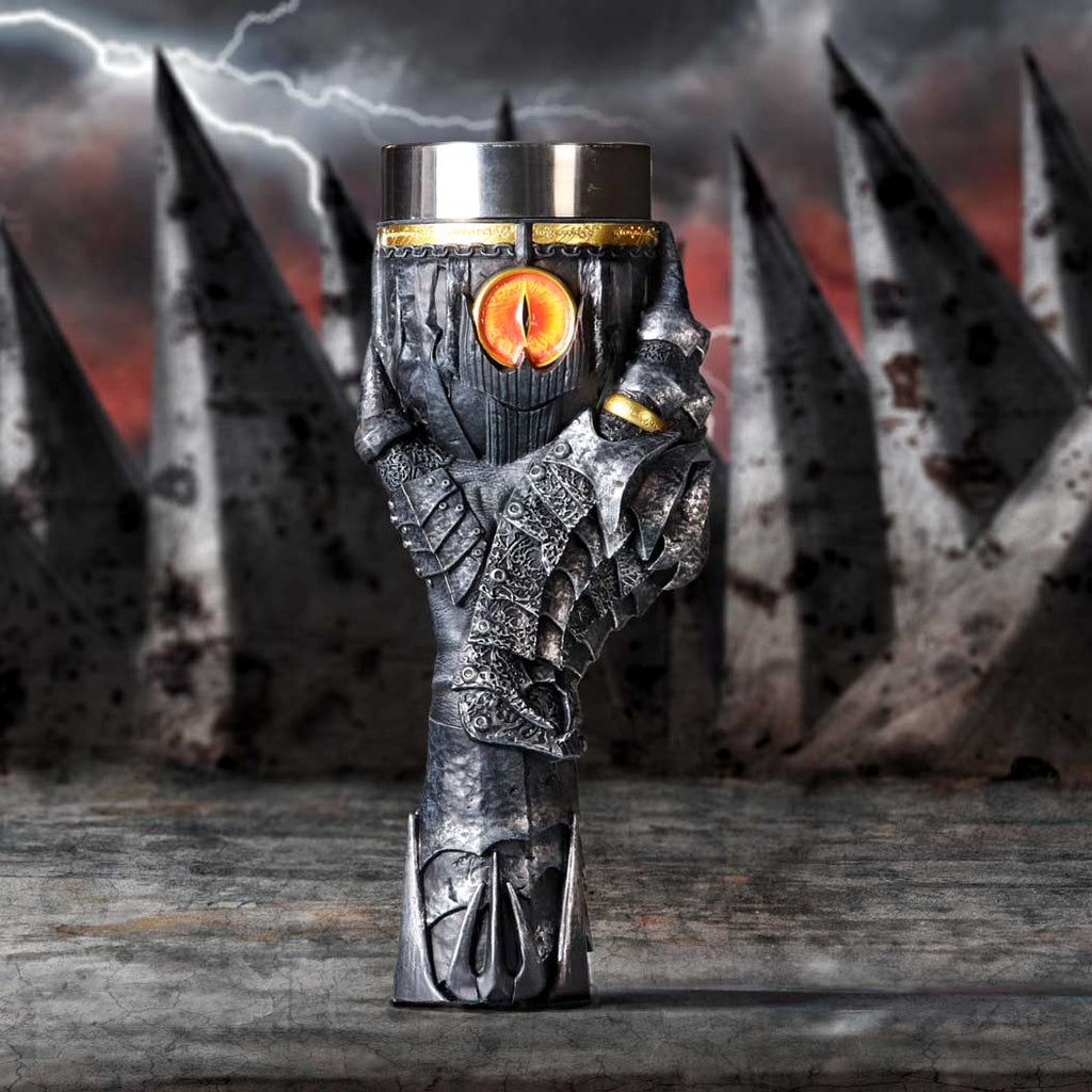 THE LORD OF THE RINGS SAURON GOBLET NEMESIS NOW