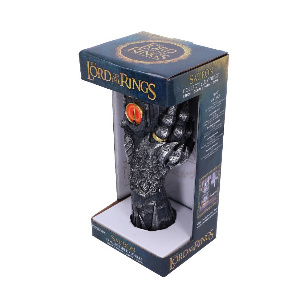 THE LORD OF THE RINGS SAURON GOBLET NEMESIS NOW