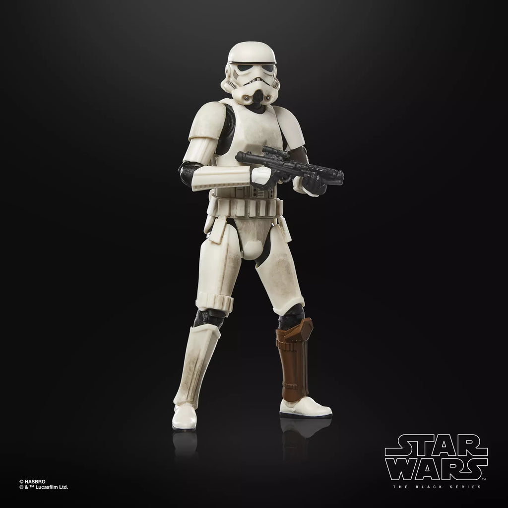 STAR WARS BLACK SERIES THE MANDALORIAN AND GROGU IMPERIAL REMNANT STORMTROOPER ACTION FIGURE HASBRO
