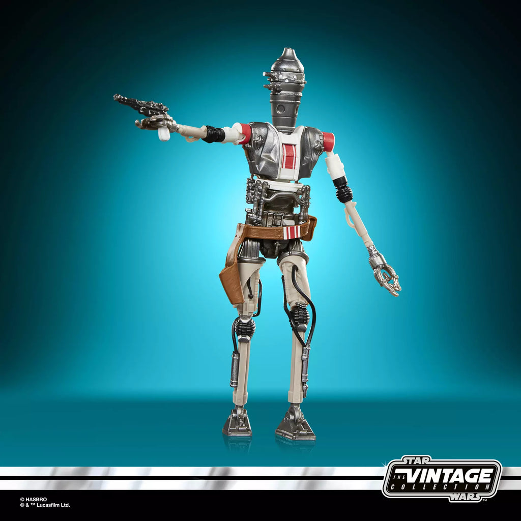 STAR WARS VINTAGE THE MANDALORIAN IG-11 NEVARRO MARSHAL ACTION FIGURE HASBRO