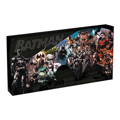 BATMAN HISTORY OF THE CAPED CRUSADER LIGHT UP CANVAS PYRAMID INTERNATIONAL