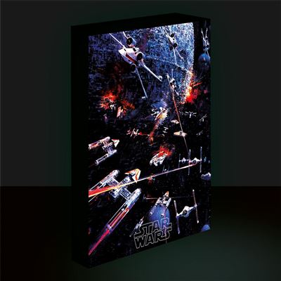 STAR WARS DEATH STAR ASSAULT LIGHT UP CANVAS PYRAMID INTERNATIONAL