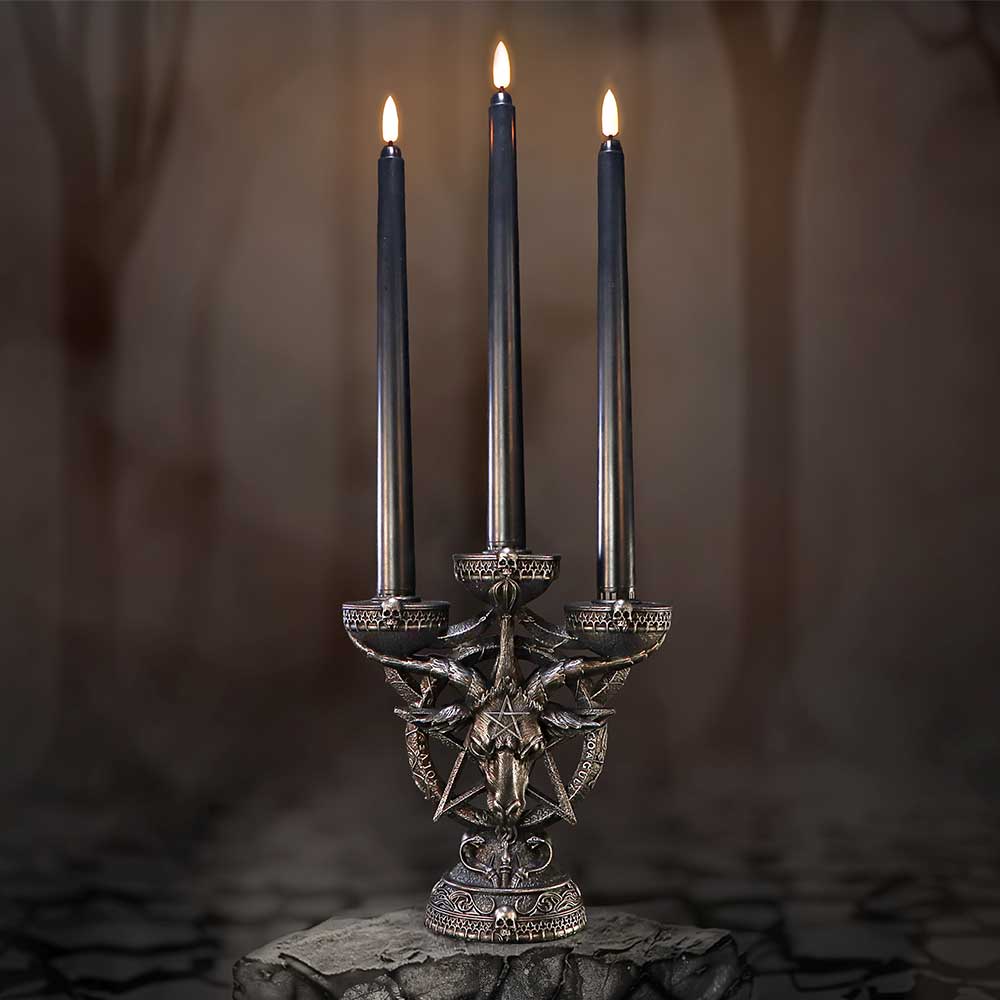 BAPHOMET RADIANCE LED CANDELABRA NEMESIS NOW