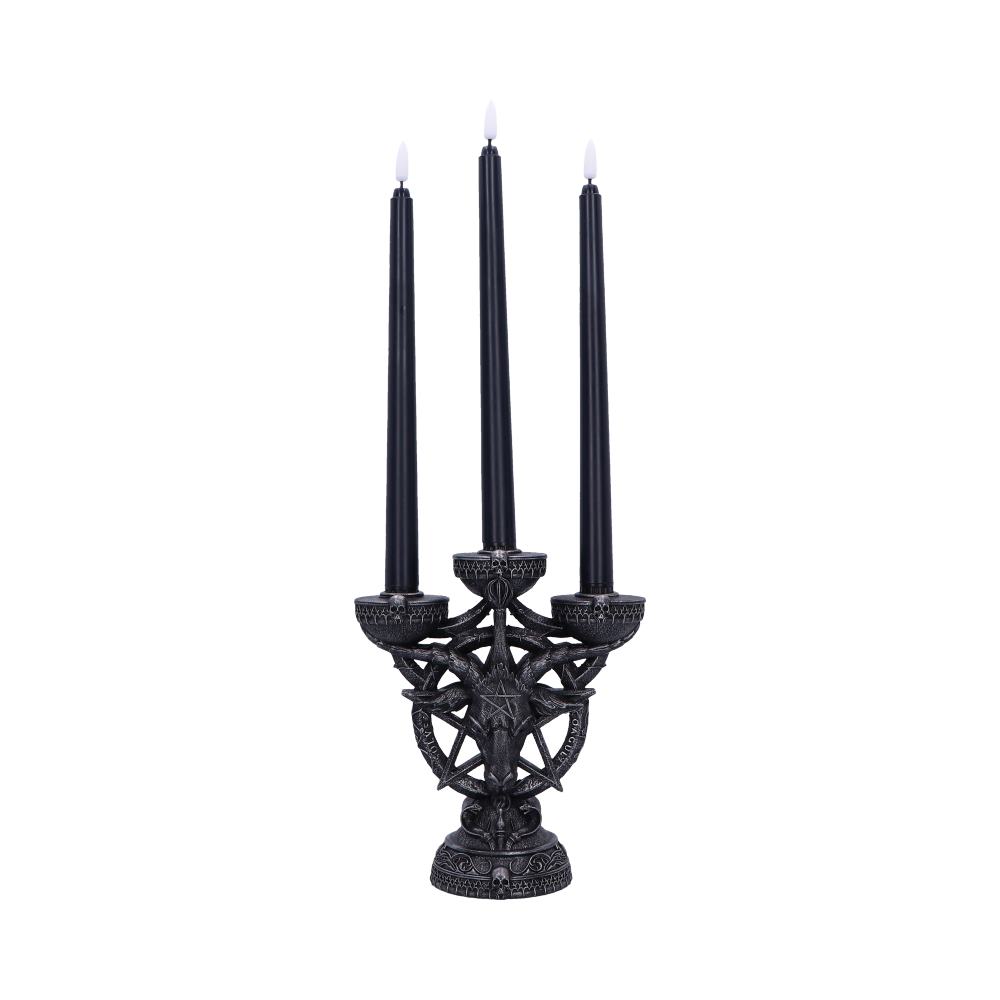 BAPHOMET RADIANCE LED CANDELABRA NEMESIS NOW