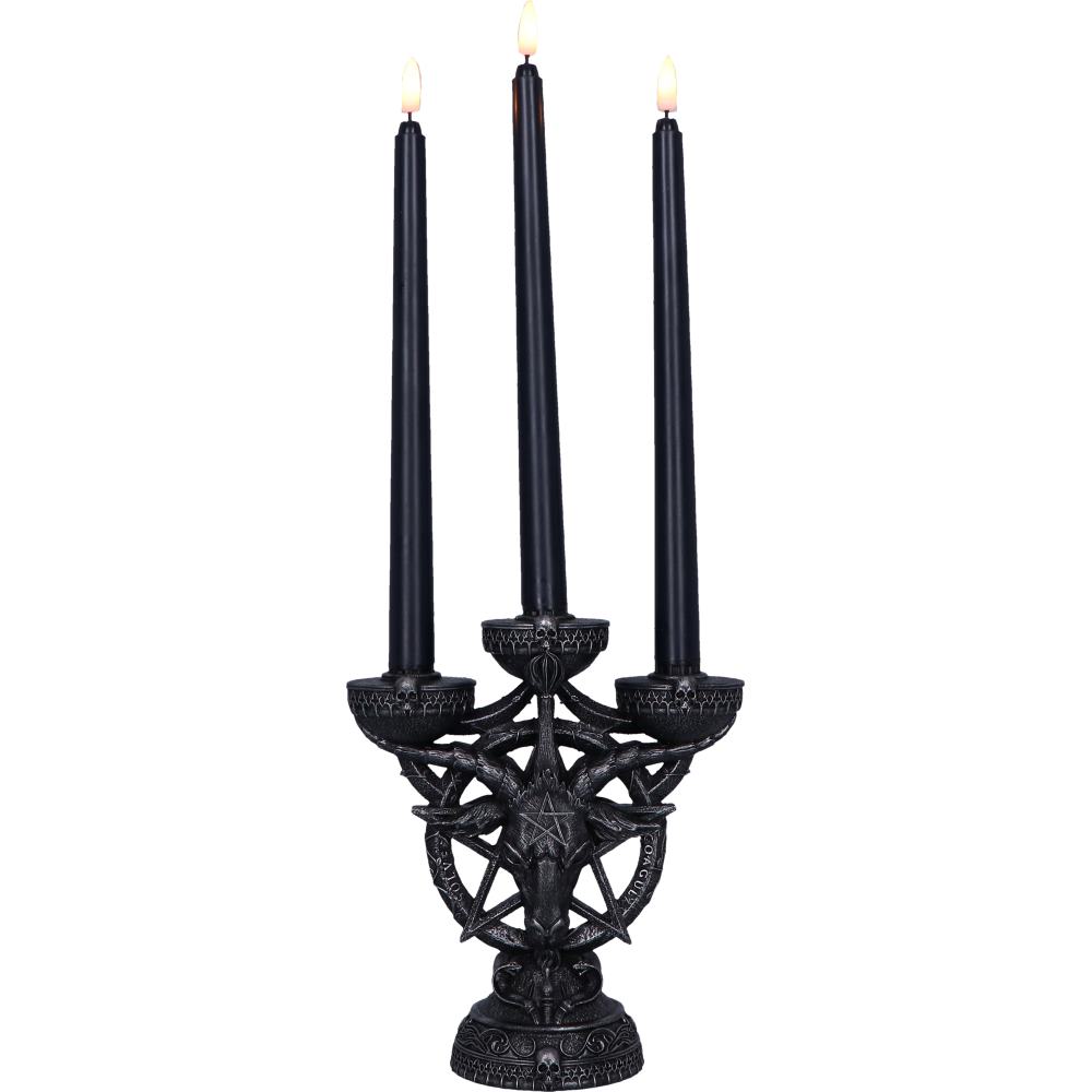 BAPHOMET RADIANCE LED CANDELABRA NEMESIS NOW