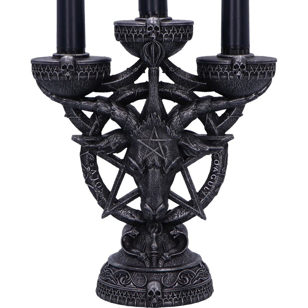 BAPHOMET RADIANCE LED CANDELABRA NEMESIS NOW