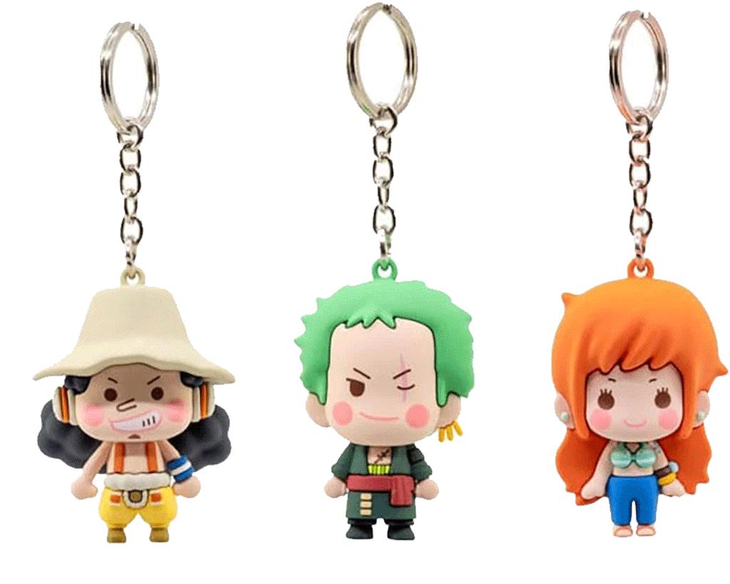 ONE PIECE - POCKET HERO - KEYCHAIN BLIND BOX COUNTER DISPLAY (12) YuMe