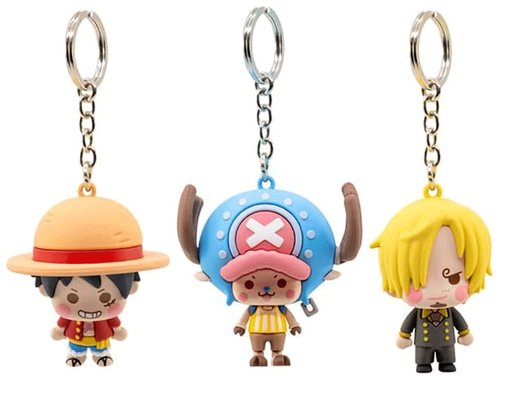 ONE PIECE - POCKET HERO - KEYCHAIN BLIND BOX COUNTER DISPLAY (12) YuMe