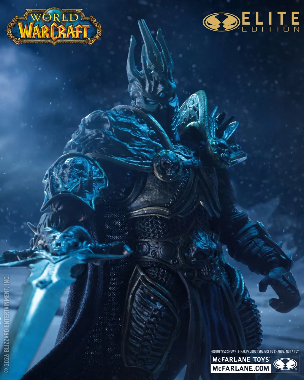 WORLD OF WARCRAFT LICH KING MCFARLANE ELITE EDITION 7" ACTION FIGURE McFARLANE TOYS 25