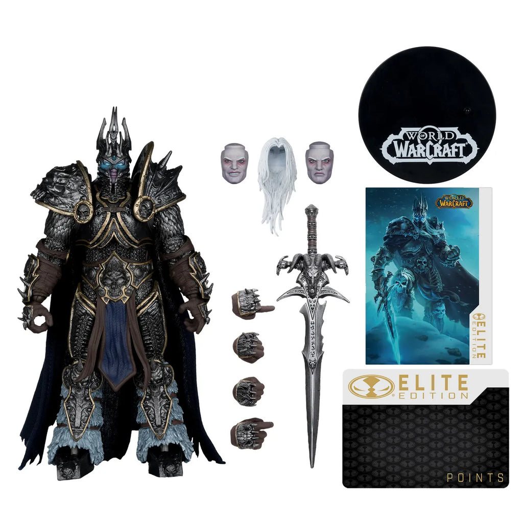 WORLD OF WARCRAFT LICH KING MCFARLANE ELITE EDITION 7" ACTION FIGURE McFARLANE TOYS 25