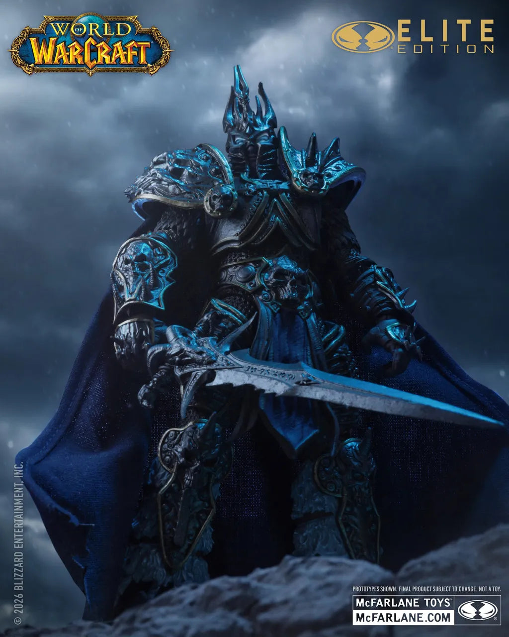 WORLD OF WARCRAFT LICH KING MCFARLANE ELITE EDITION 7" ACTION FIGURE McFARLANE TOYS 25