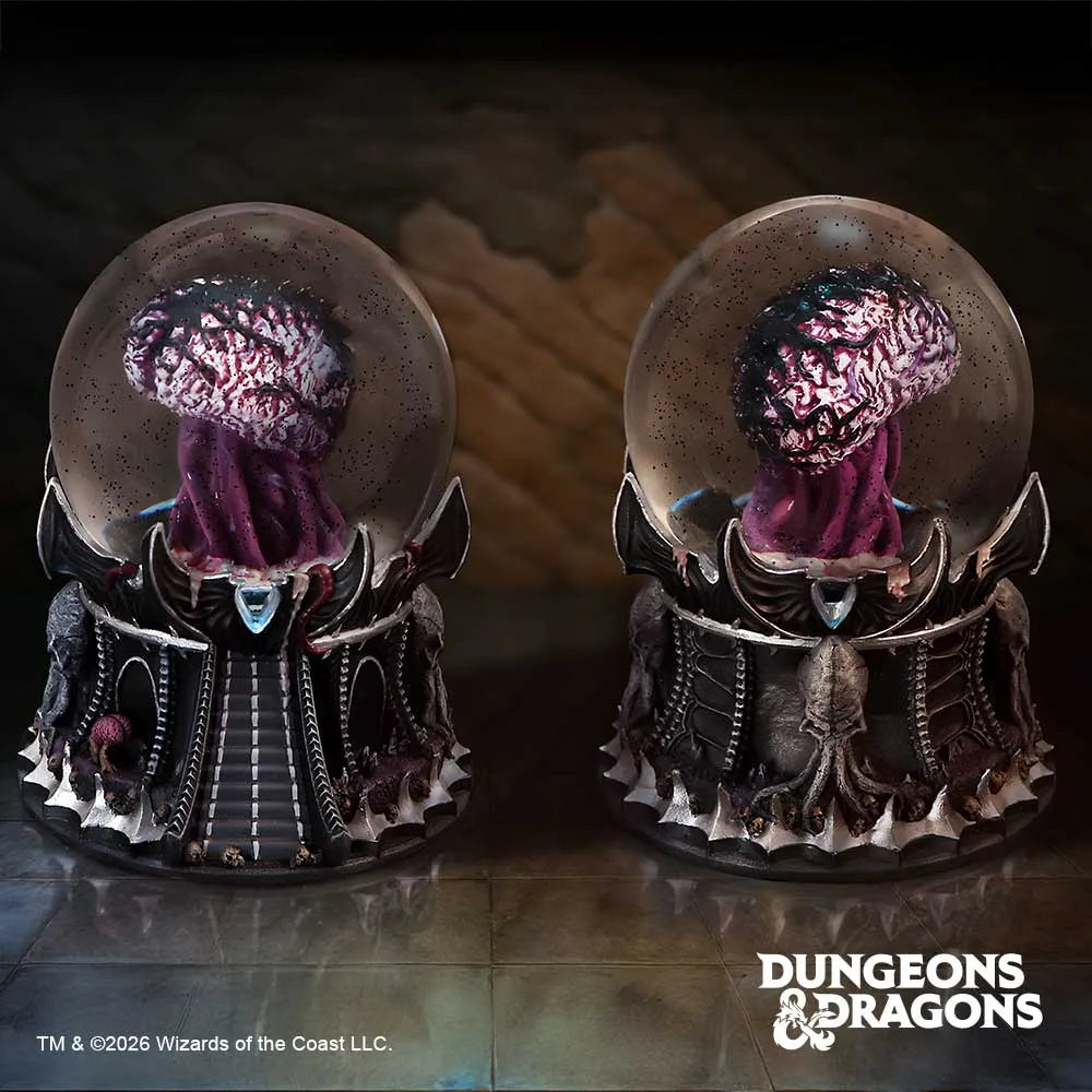 DUNGEONS & DRAGONS ELDER BRAIN SNOW GLOBE NEMESIS NOW