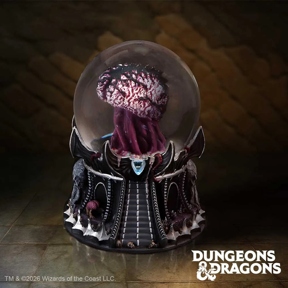 DUNGEONS & DRAGONS ELDER BRAIN SNOW GLOBE NEMESIS NOW