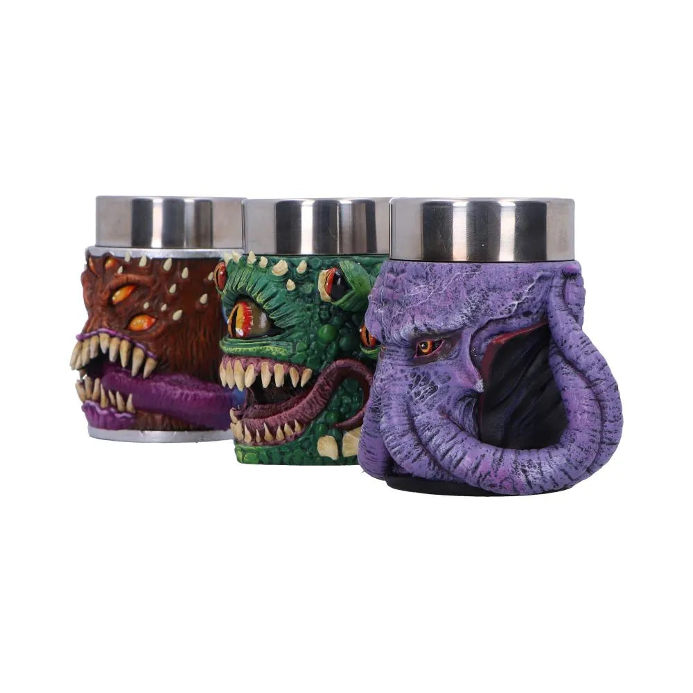 DUNGEONS & DRAGONS MINI MONSTER TINY TANKARDS (SET OF 3) NEMESIS NOW