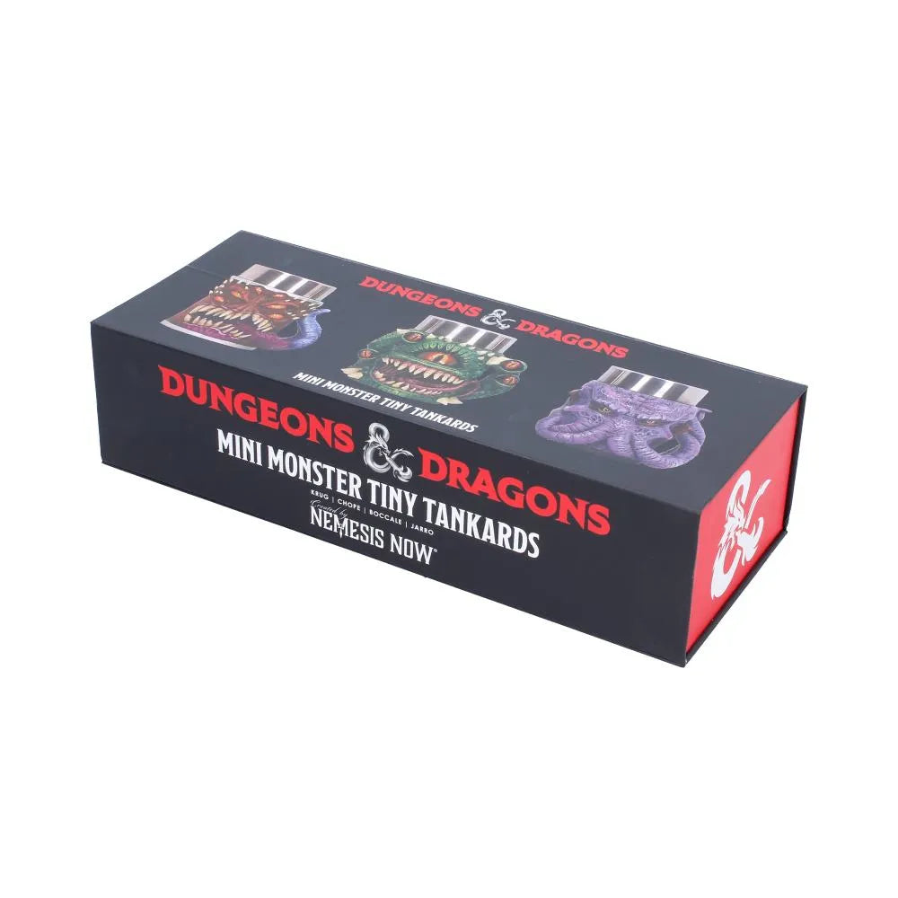 DUNGEONS & DRAGONS MINI MONSTER TINY TANKARDS (SET OF 3) NEMESIS NOW