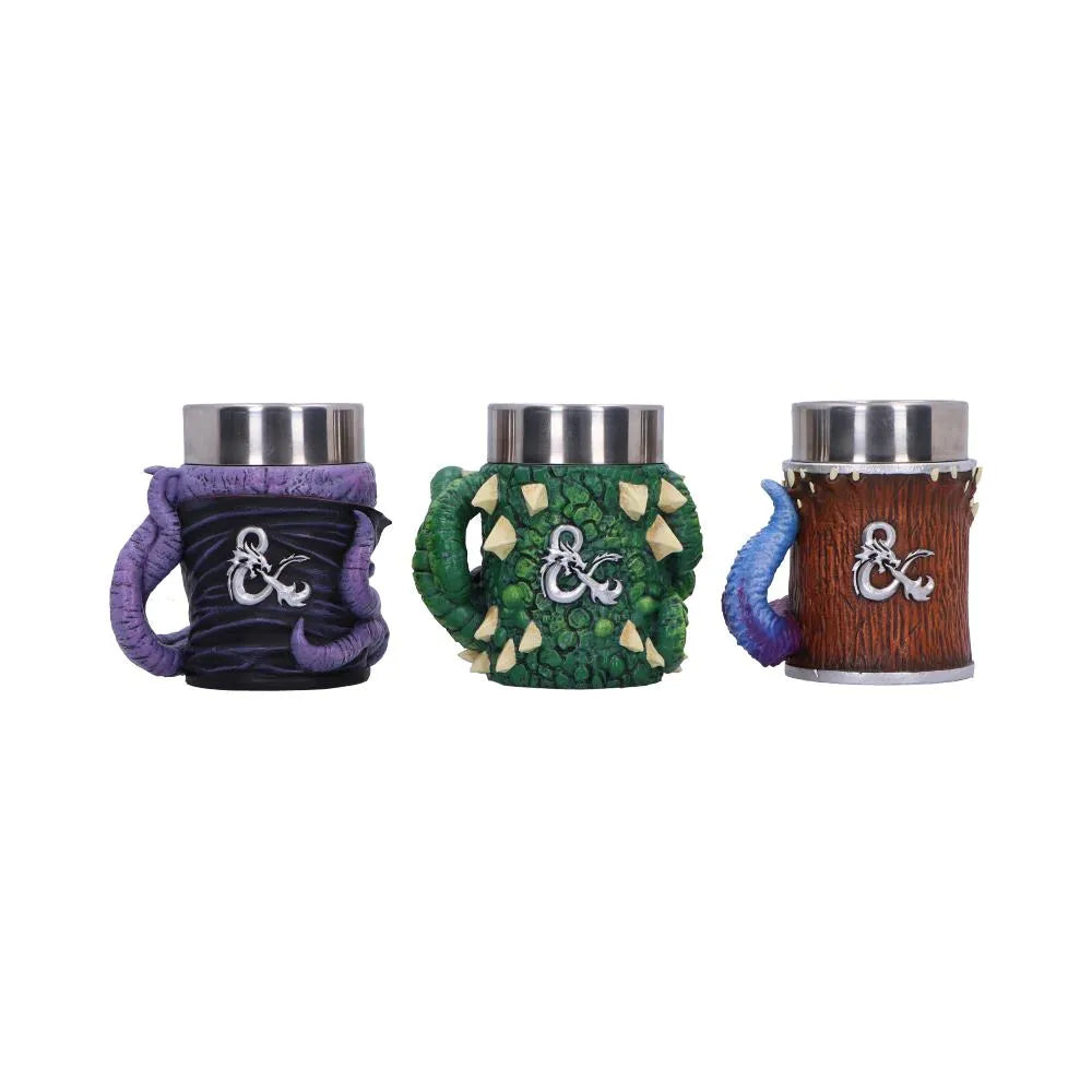 DUNGEONS & DRAGONS MINI MONSTER TINY TANKARDS (SET OF 3) NEMESIS NOW