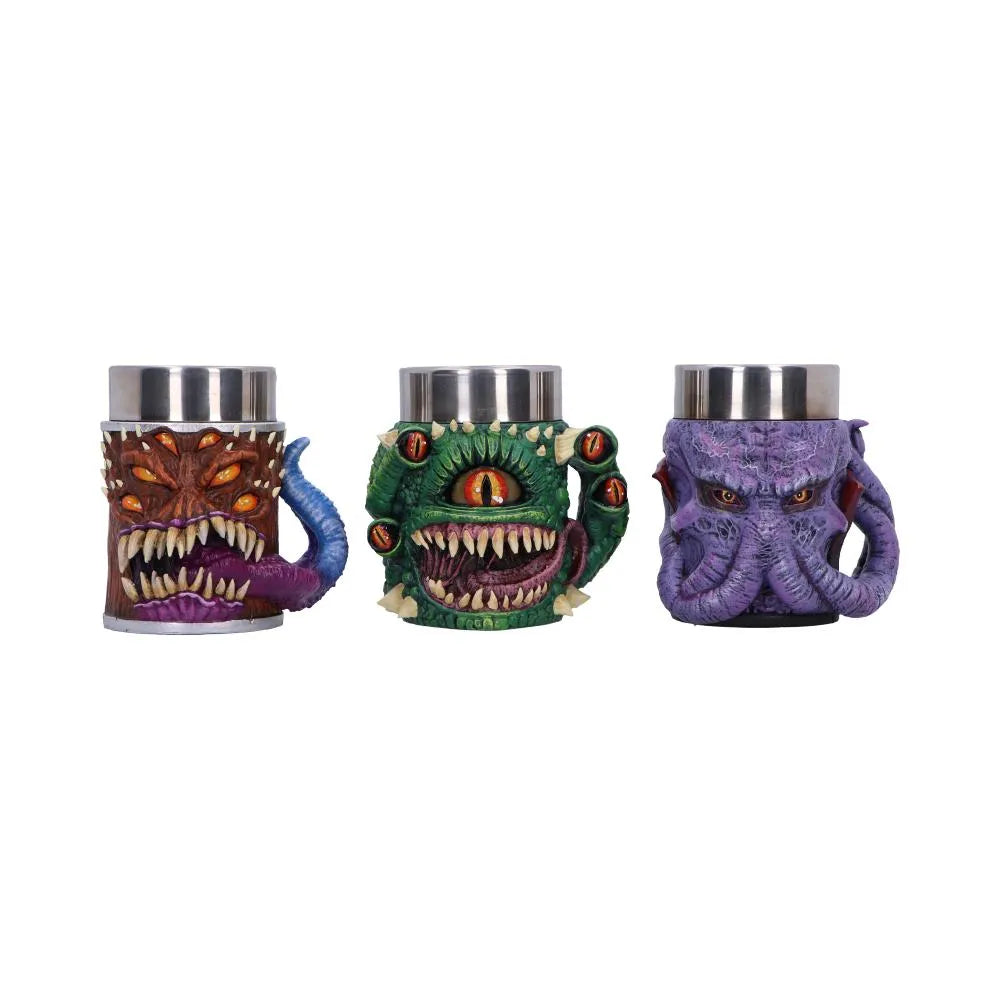 DUNGEONS & DRAGONS MINI MONSTER TINY TANKARDS (SET OF 3) NEMESIS NOW