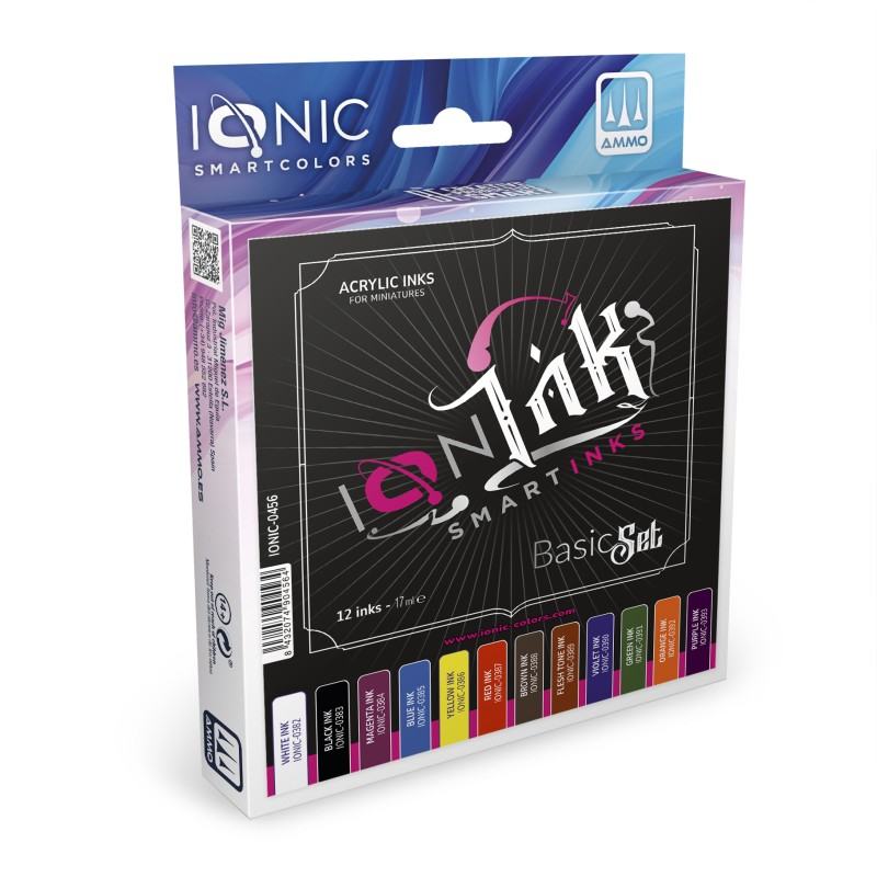 IONIC IONINKS BASIC SET AMMO BY MIG JIMENEZ