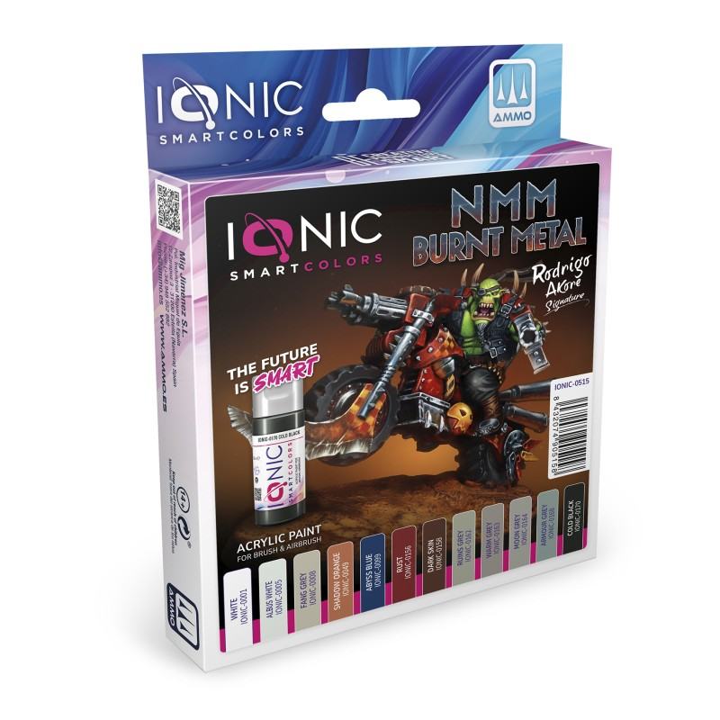 IONIC NMM BURNT METAL BY RODRIGO AKORE SET AMMO BY MIG JIMENEZ