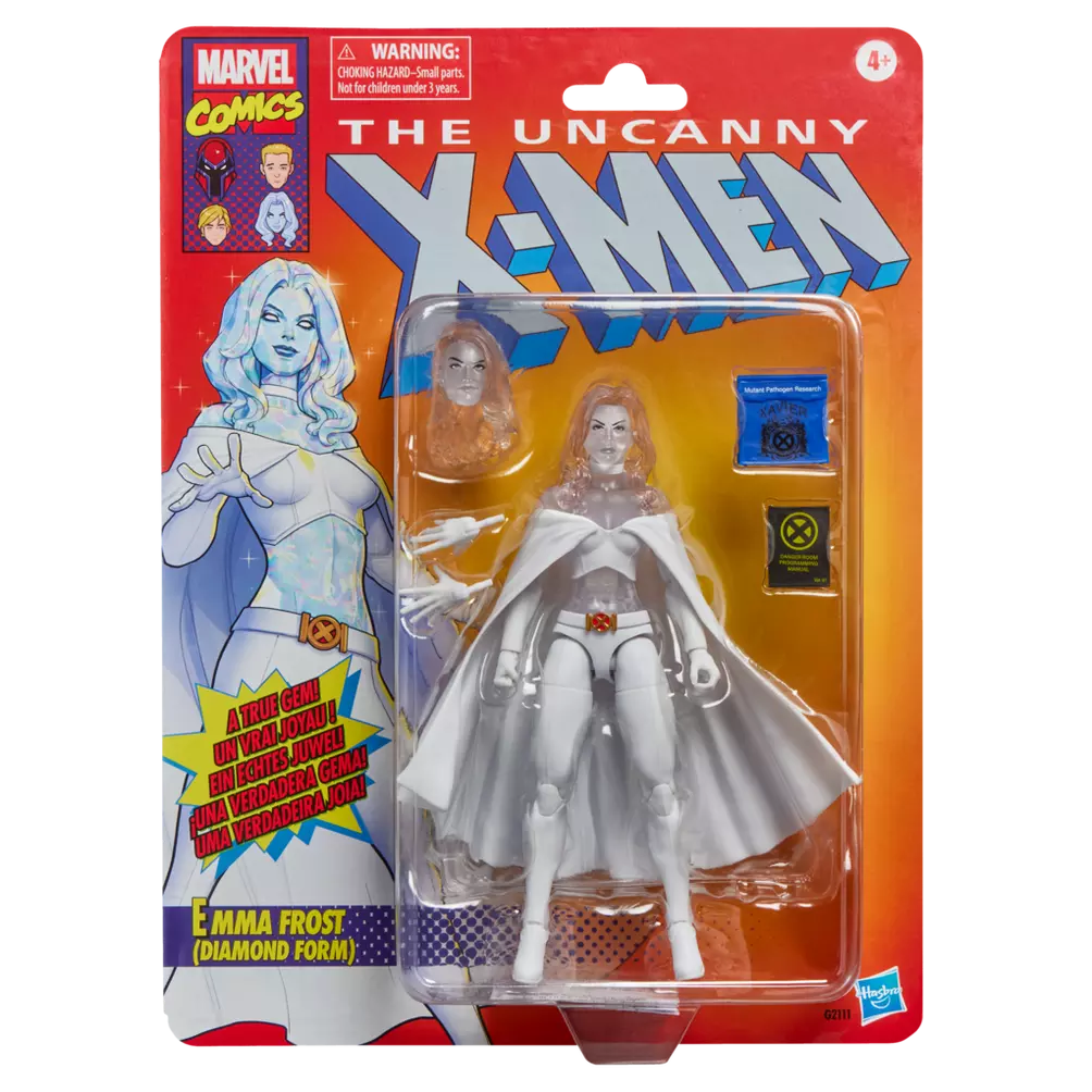 MARVEL LEGENDS X-Men EMMA FROST DIAMOND FORM ACTION FIGURE HASBRO