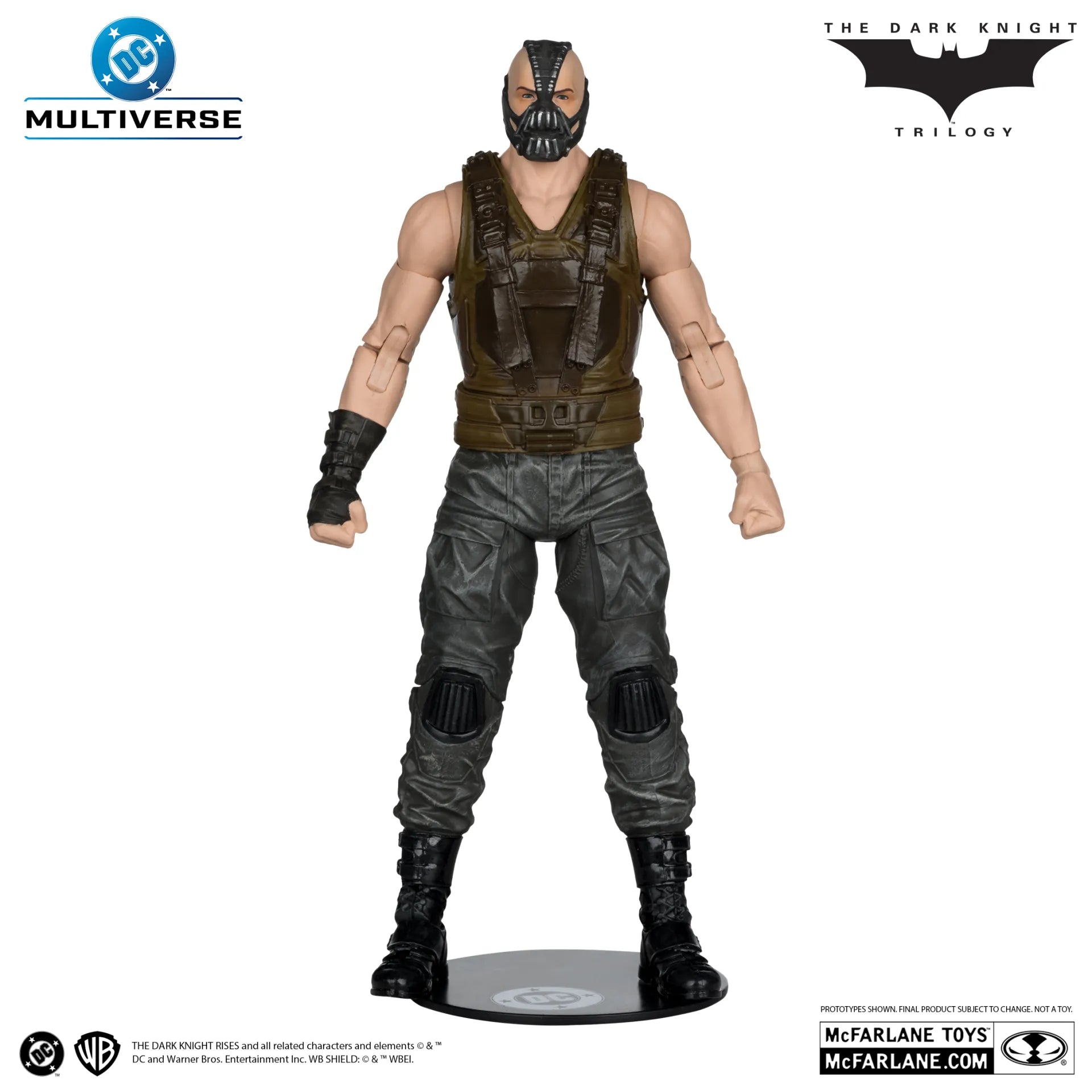 DC THEATRICAL DLX BANE THE DARK KNIGHT RISES 7INCH ACTION FIGURE McFARLANE TOYS 25